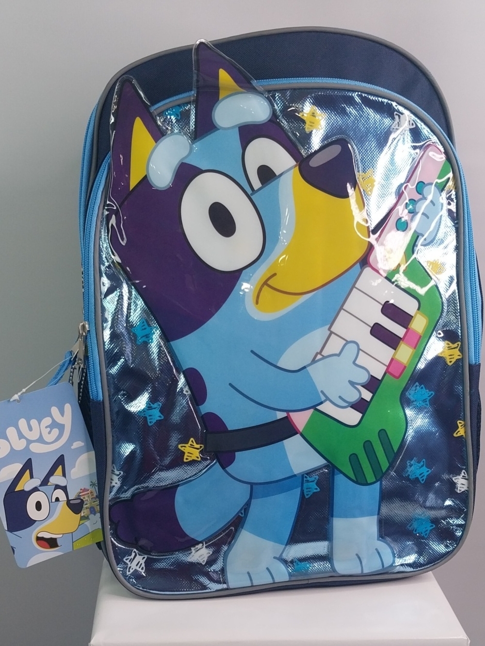 Blueykids Backpack - Bluey Cartoon Character  Bag